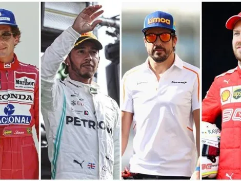 Senna, Schumacher y Hamilton son los más veloces de la historia