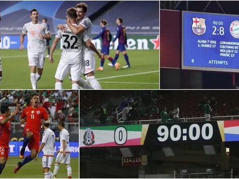 Bayern le recordó el 7-0 de Chile a un seleccionado mexicano