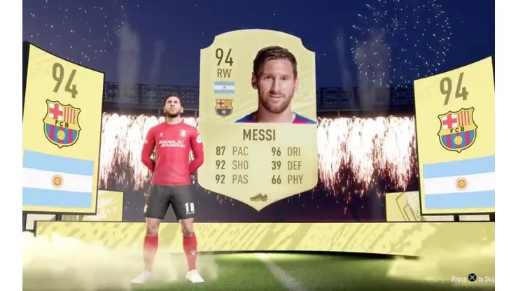 Hay que gastar varios sobres para poder tener a Messi en tu plantilla de FIFA.