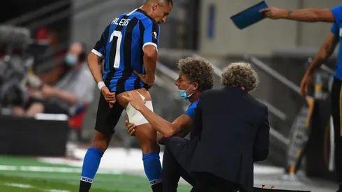 Alexis Sánchez está descartado para la final de la Europa League