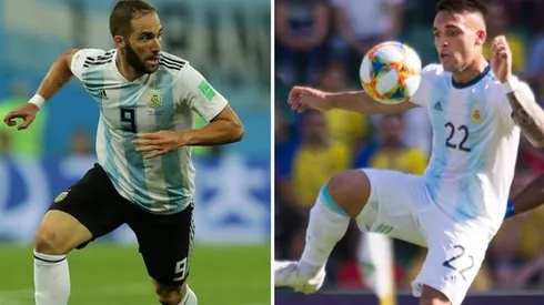 Gonzalo Higuaín espera que Lautaro pueda ser el 9 de la albiceleste durante muchos años.