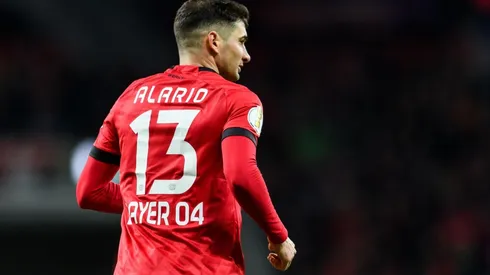 Lucas Alario en el Bayer Leverkusen