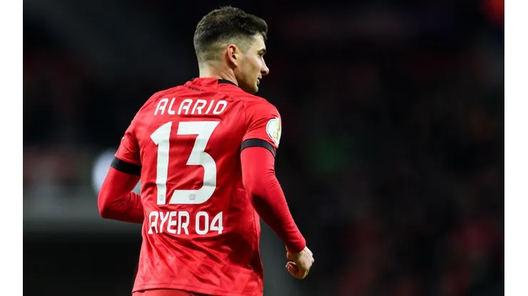Lucas Alario en el Bayer Leverkusen