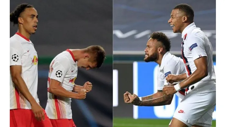 Paris Saint Germain y RB Leipzig juegan esta tarde la primera semifinal de la UEFA Champions League en Lisboa.