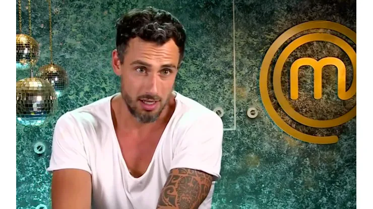 Marcelo Marocchino en una de sus últimas instancias en "Masterchef Celebrity".
