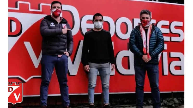 Rojas es nuevo refuerzo de Valdivia.
