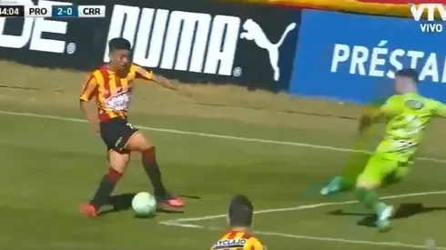 El chileno de 21 años fichó en febrero por el club uruguayo, pudiendo realizar hoy su estreno goleador tras el parón por la pandemia.