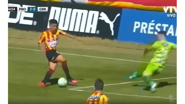El chileno de 21 años fichó en febrero por el club uruguayo, pudiendo realizar hoy su estreno goleador tras el parón por la pandemia.