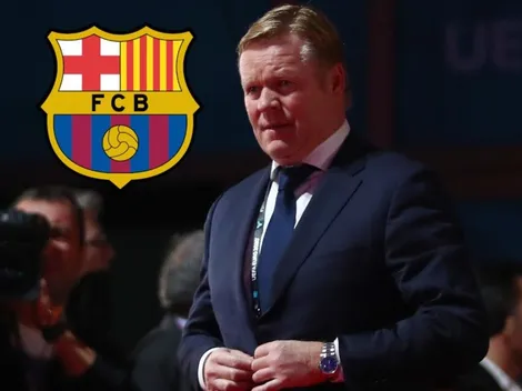 ¿Nuevo DT listo? Captan a Ronald Koeman en Barcelona