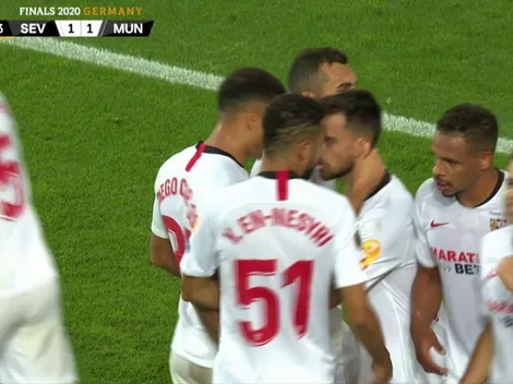 En vivo: Suso le da el empate al Sevilla ante Manchester United