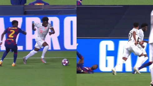 Davies deja en el piso a Semedo