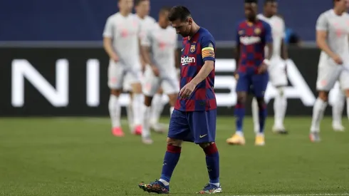 Messi contra Bayern Múnich.