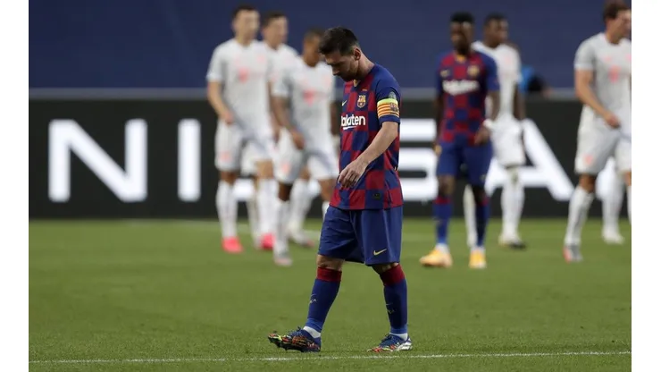 Messi contra Bayern Múnich.