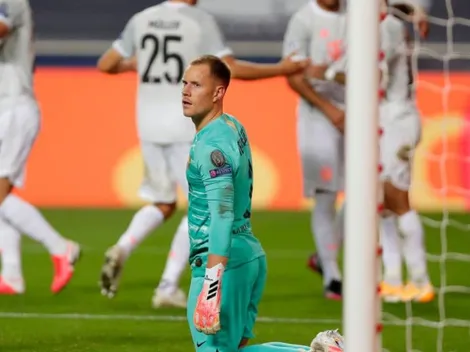 Ter Stegen rompe el silencio tras el 8-2: “Estoy decepcionado”