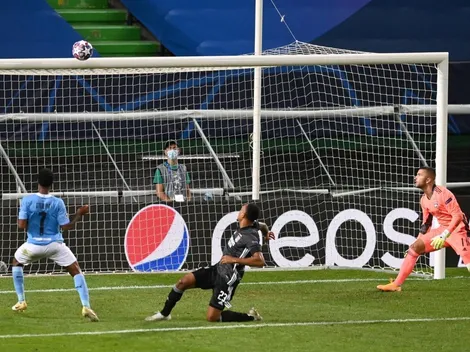 Sterling se farreó solo el gol que pudo mantener al City en la Champions