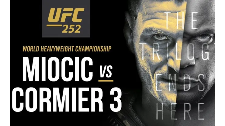 La trilogía se viene este sábado entre Miocic y Cormier