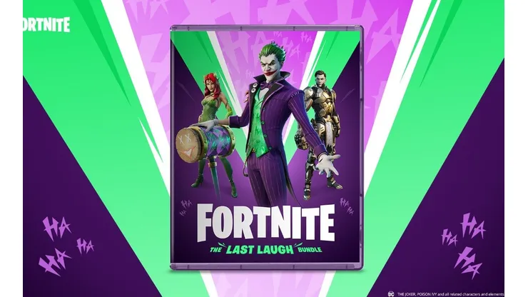 Joker llega a Fortnite con un tremendo lote de skins