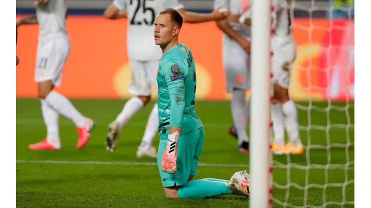 Ter Stegen ante el poderío del Bayern Munich