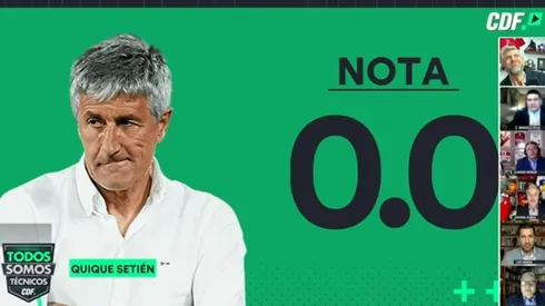 La nota de Marcelo Vega a Quique Setién