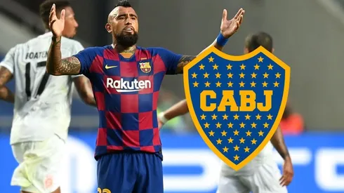 Vidal ante el Bayern.