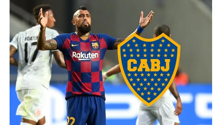 Vidal ante el Bayern.
