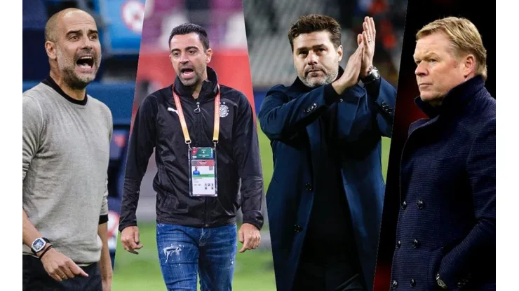 Guardiola, Xavi, Pochettino y Koeman son candidatos a la banca del Barcelona.