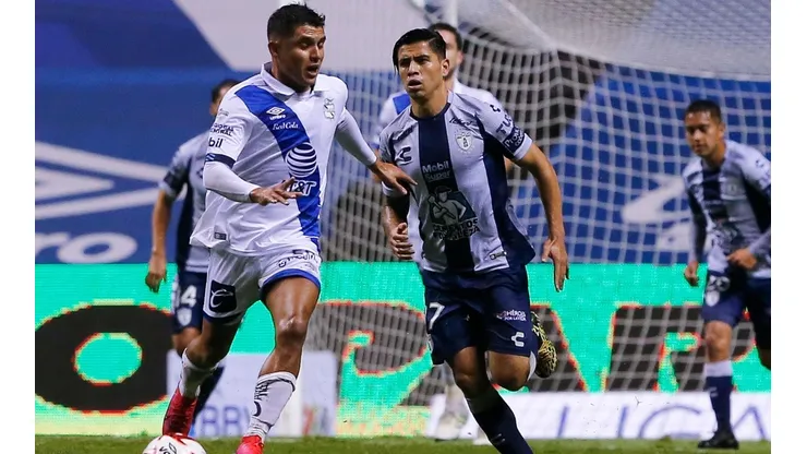 Víctor Dávila en la victoria de Pachuca