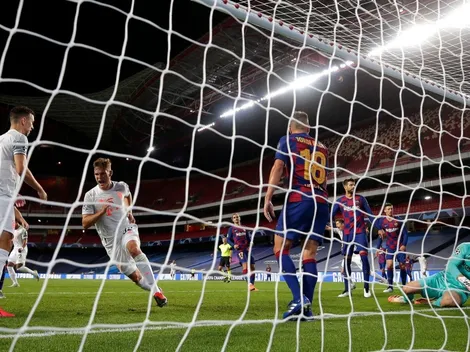 Diario Marca festina: "Humillación del Bayern al Barça"