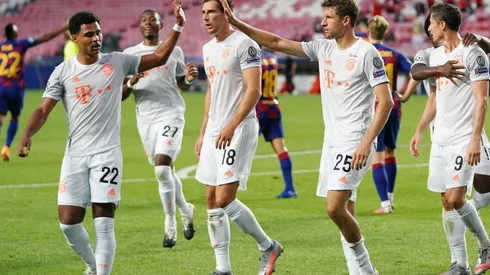 Bayern vs. Barcelona.