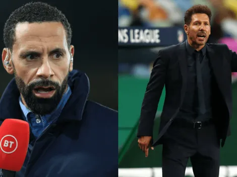 Y eso que lo quiere: Ferdinand asegura que "Simeone es un lunático"