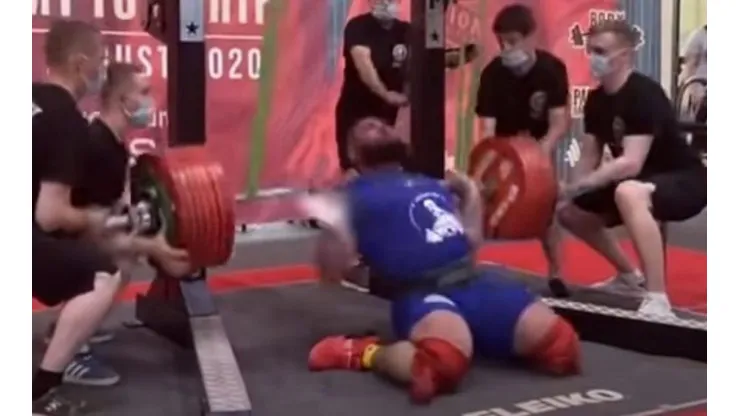 Pesista ruso destrozó su cuerpo intentando levantar 400 kilos