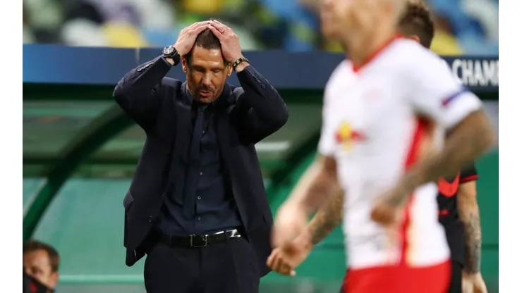 Simeone y Atlético son el tercer equipo español en ser eliminados de esta Champions.