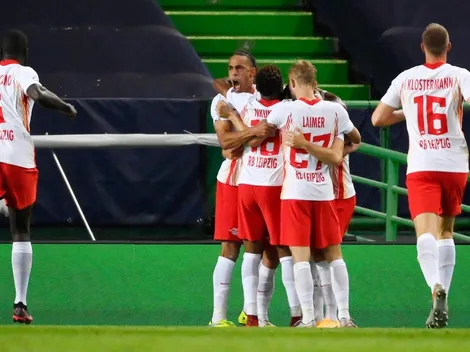 Dani Olmo abre el marcador para el Leipzig y Joao Félix lo empata