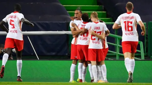 Goles del Leipzig y Atlético