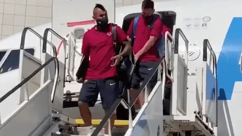 El King ya está en la capital portuguesa