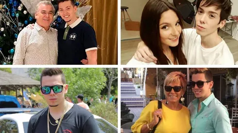 Nano Calderón y el Clan Argandoña en pleno.