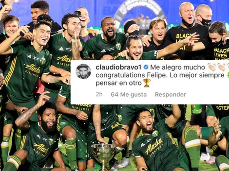 Bravo felicita a Felipe Mora por el título obtenido