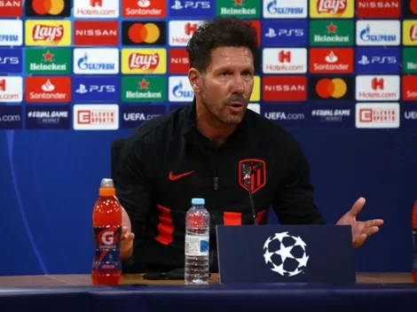Simeone: “No es importante ganar, sino que es lo único que hay”