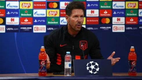 Simeone palpita el choque de cuartos de la Champions League.