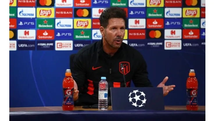Simeone palpita el choque de cuartos de la Champions League.