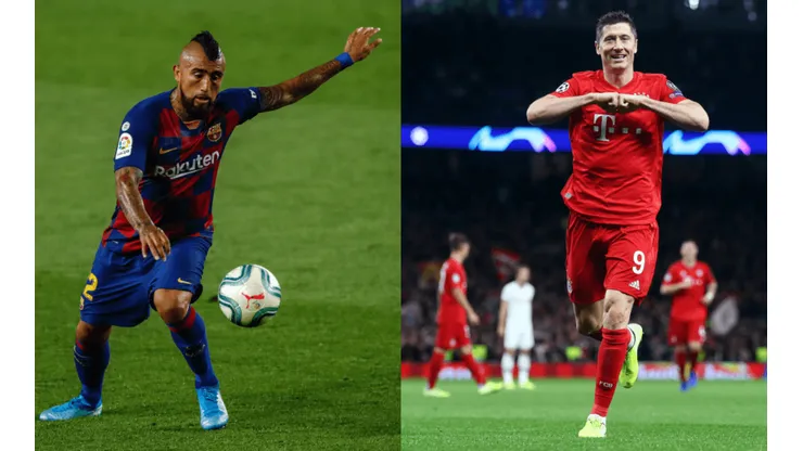 Arturo Vidal vs Robert Lewandowski