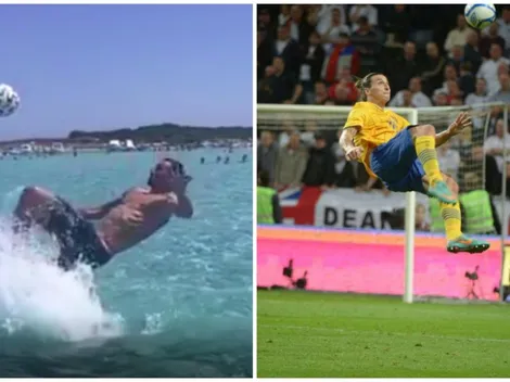 Zlatan le toca la oreja a Inglaterra porque sí en sus vacaciones