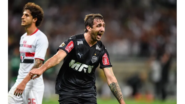 Lucas Pratto en su paso por Atlético Mineiro