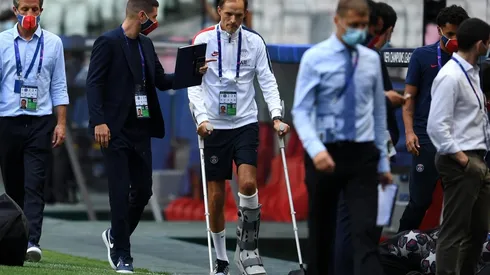 Thomas Tuchel lesionado en plena Champions