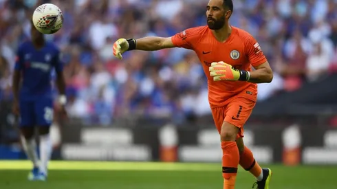 Claudio Bravo en el Manchester City