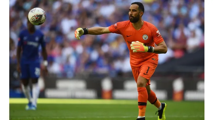 Claudio Bravo en el Manchester City