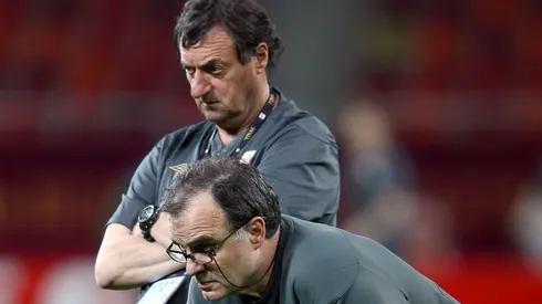 Luis Bonini y Marcelo Bielsa en el Athletic de Bilbao