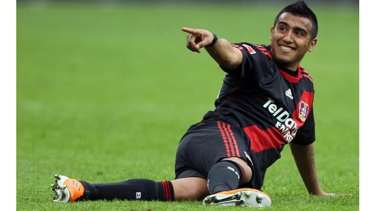 Arturo Vidal en modo Bayer Leverkusen, donde el chileno comenzó a hacer fama a nivel europeo
