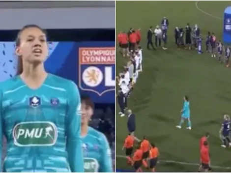 Christiane Endler se pone chora con sus compañeras del PSG
