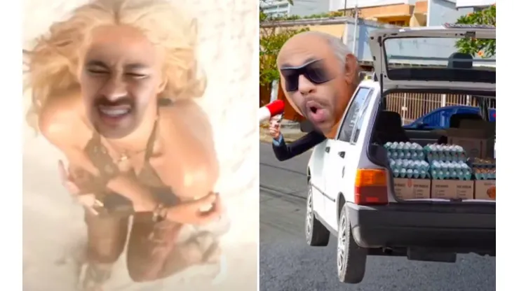 Neymar bailó al ritmo de Shakira y vendió huevos como todo un comerciante